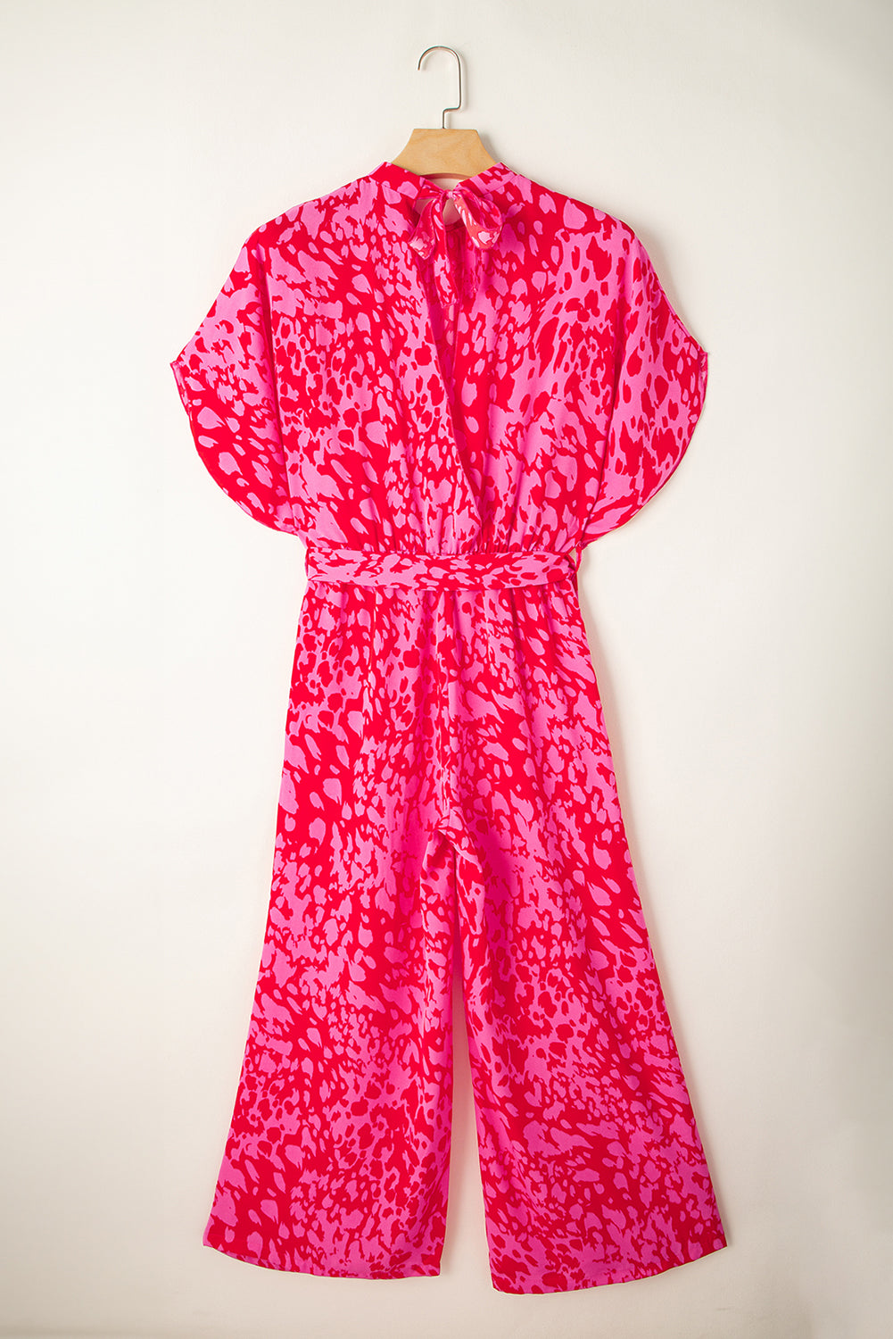 Rose Leopard Belted Jumpsuit Jumpsuits f11e324dec2649fc