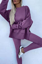 Ribbed Lounge Set – Cozy Sweatshirt & Leggings Lounge Sets 241c8e394b8830f7
