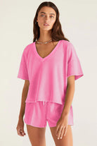 Bonbon Patchwork Shorts Set Two Piece Shorts Sets 315ea8ac189eaa62