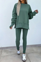 Ribbed Lounge Set – Cozy Sweatshirt & Leggings Lounge Sets 54c722bcadf1d2c7