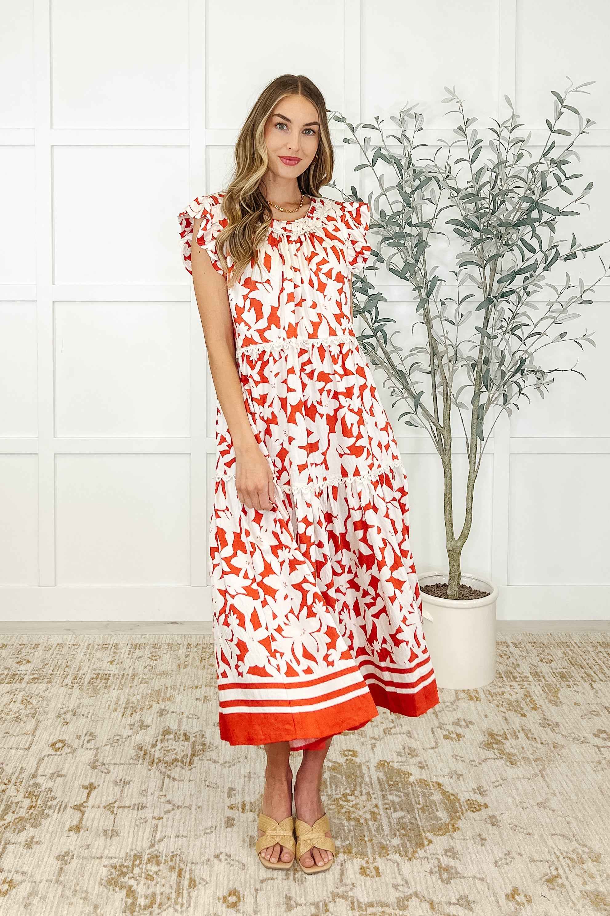 Dainty Daydream Tiered Dress