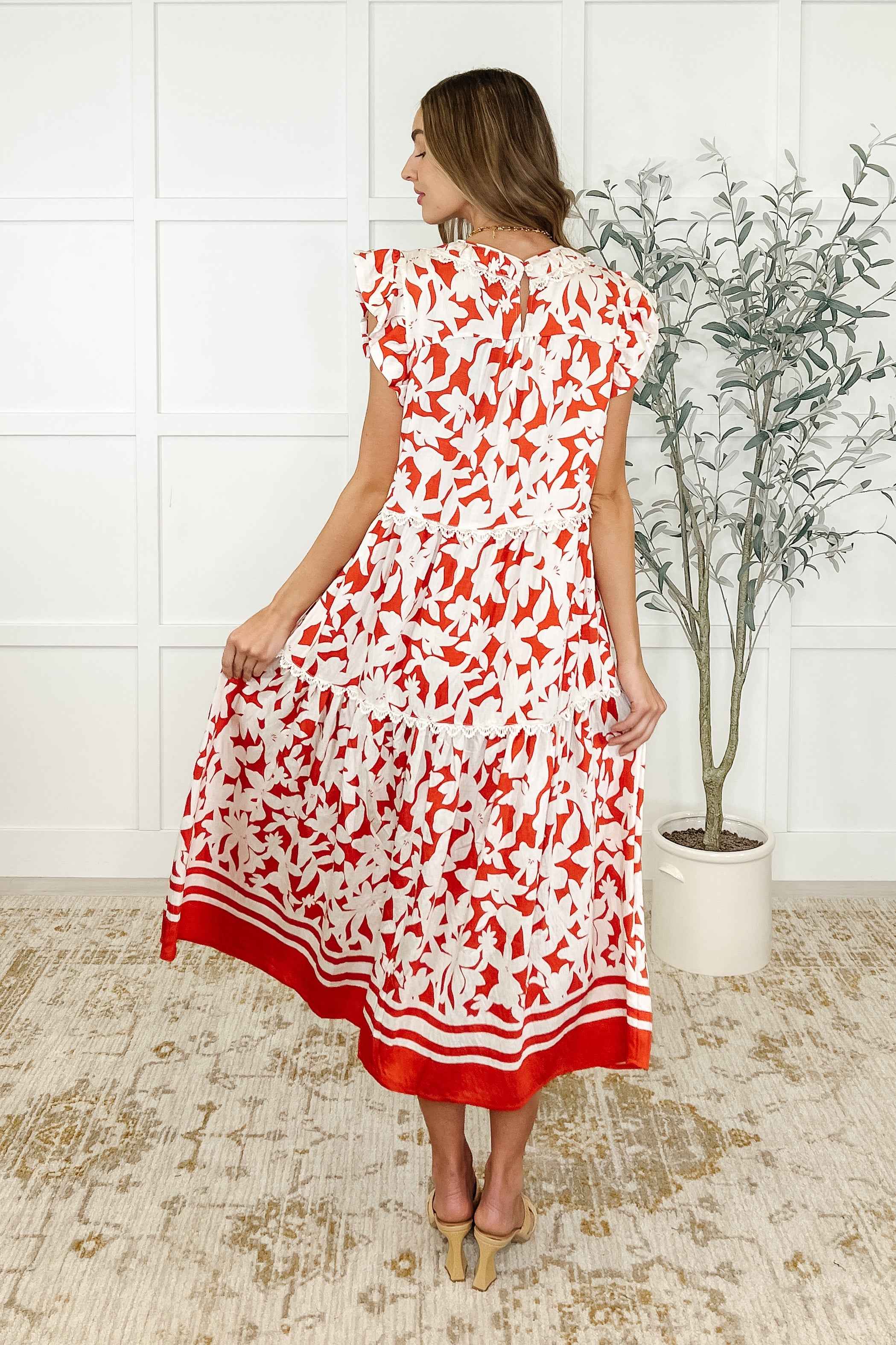 Dainty Daydream Tiered Dress