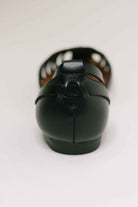 Gulla Woven Slip On Flats in Black