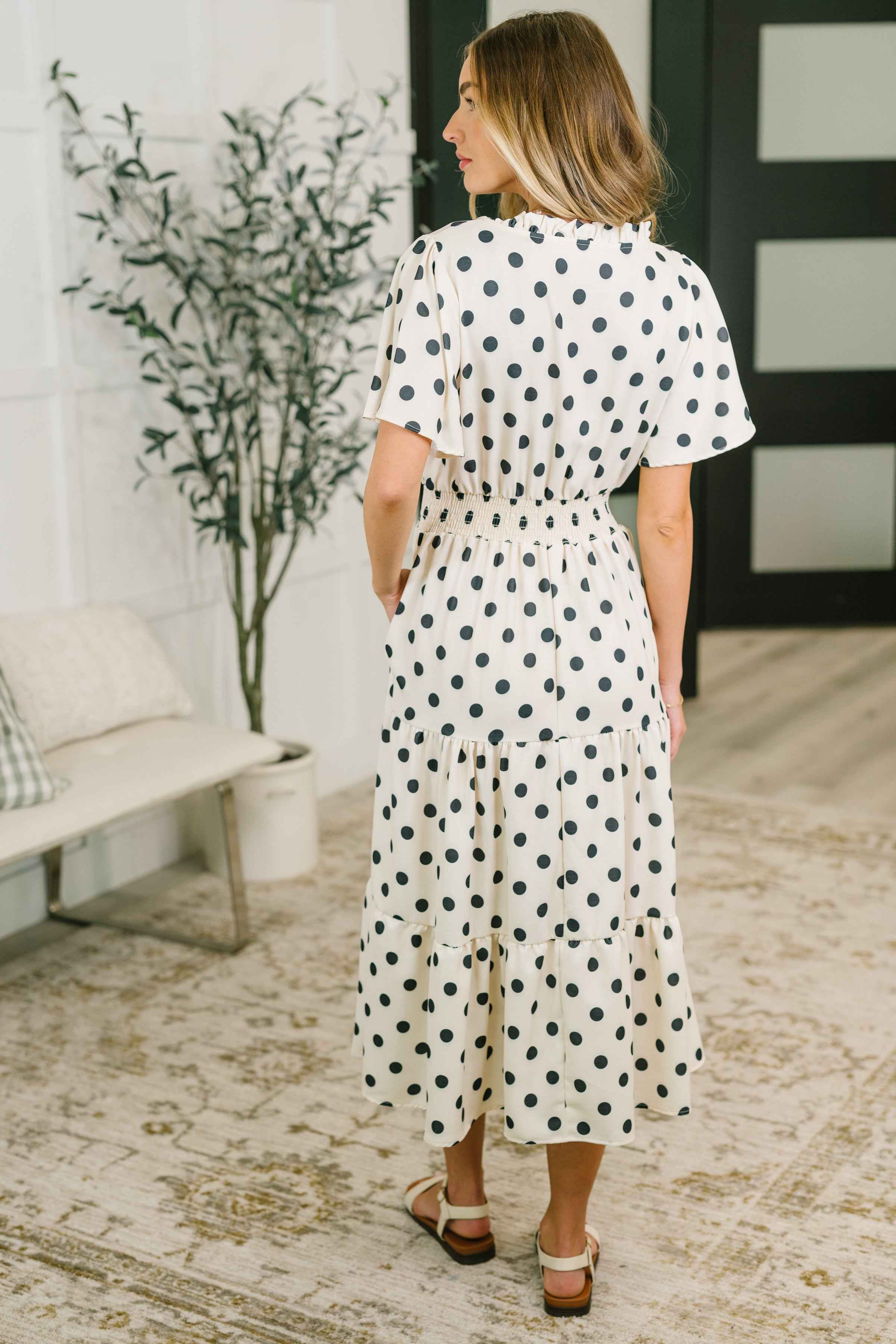 It Had to Be You Bell Sleeve Midi Dress
