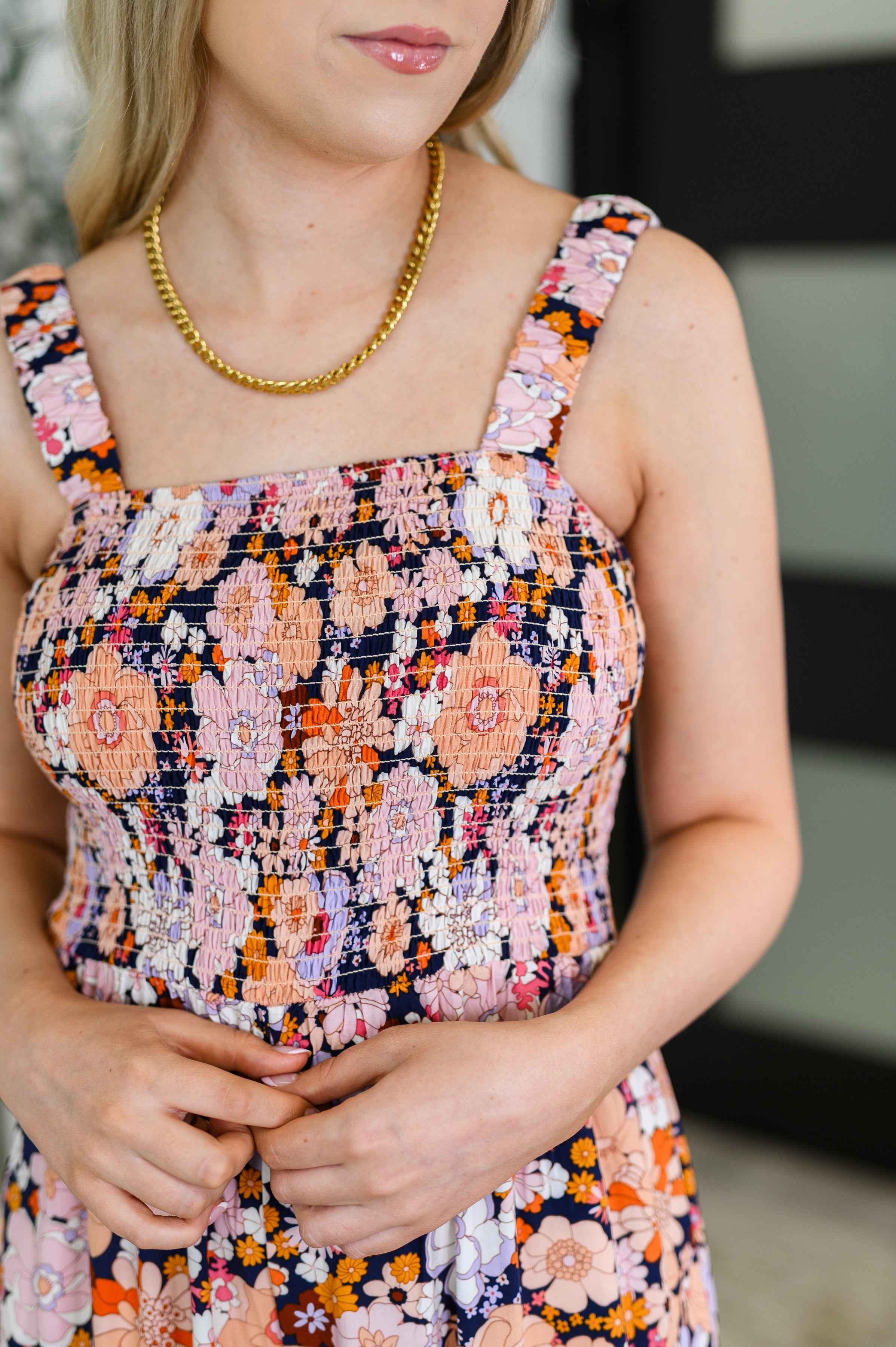Live Your Best Life Floral Jumpsuit in Retro Floral