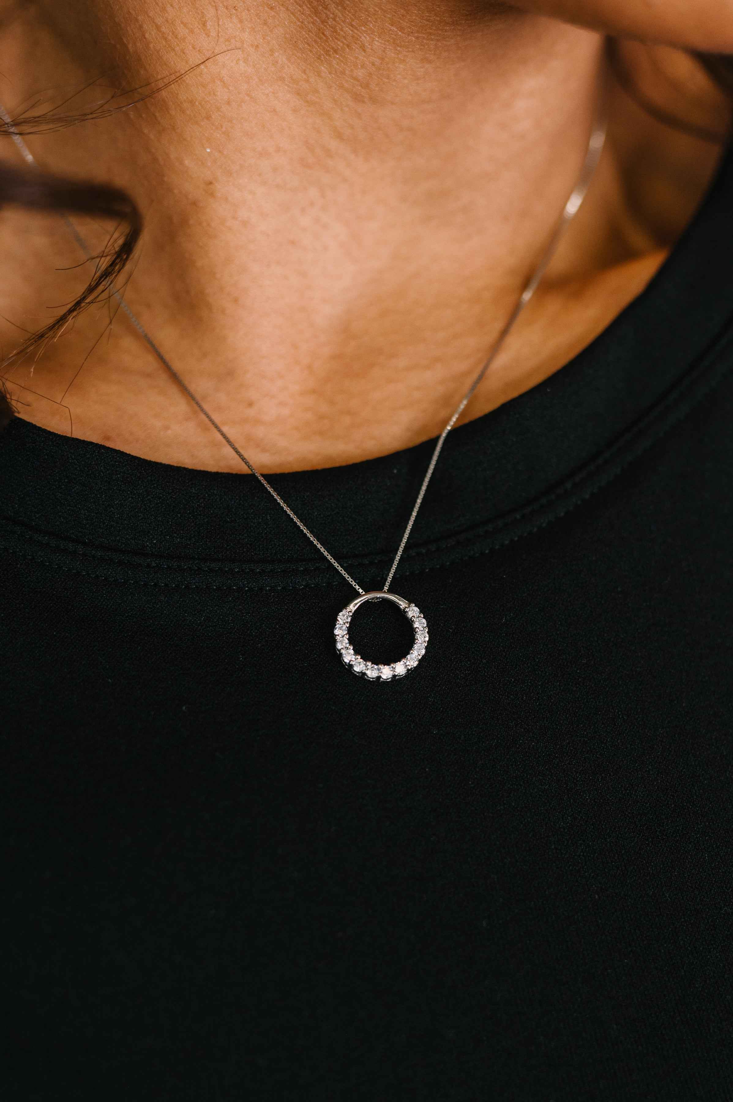 Only You Sterling Silver Necklace