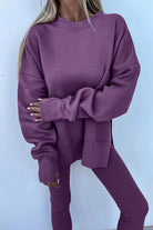 Ribbed Lounge Set – Cozy Sweatshirt & Leggings Lounge Sets d20d88c504e10d94