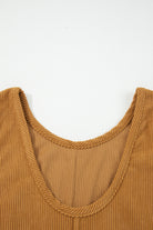 Beige Corduroy Mini Dress Short Dresses f34edac4040eb49f