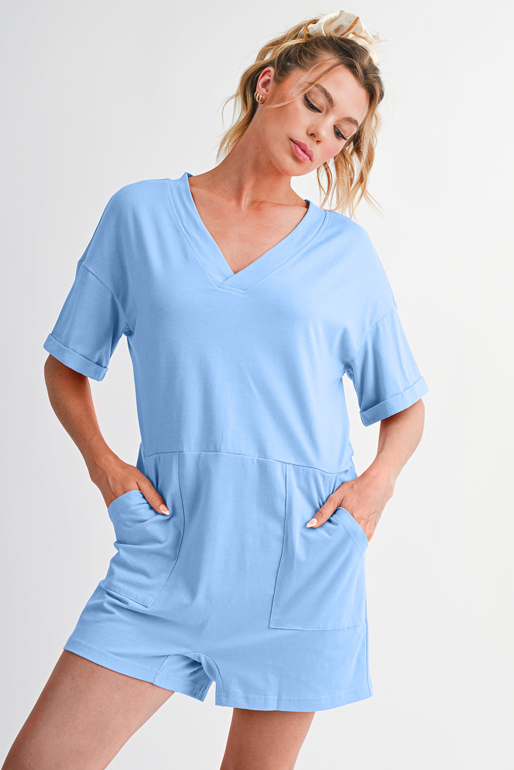 Myosotis Blue Romper Rompers fc3cc9d1f1031678