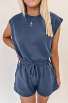 Ashleigh Blue Backless Romper Rompers fc4aa63c5a8f8d88
