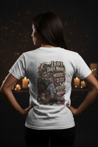 Three Moods Tee - Dark Editorial On Model